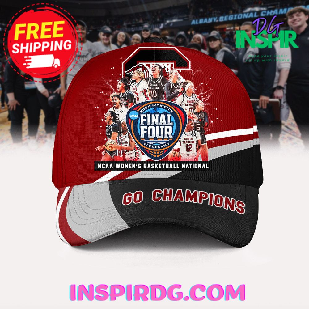South Carolina Gamecocks 2024 Final Four Ncaa Women'S Basketball National Champions Caps