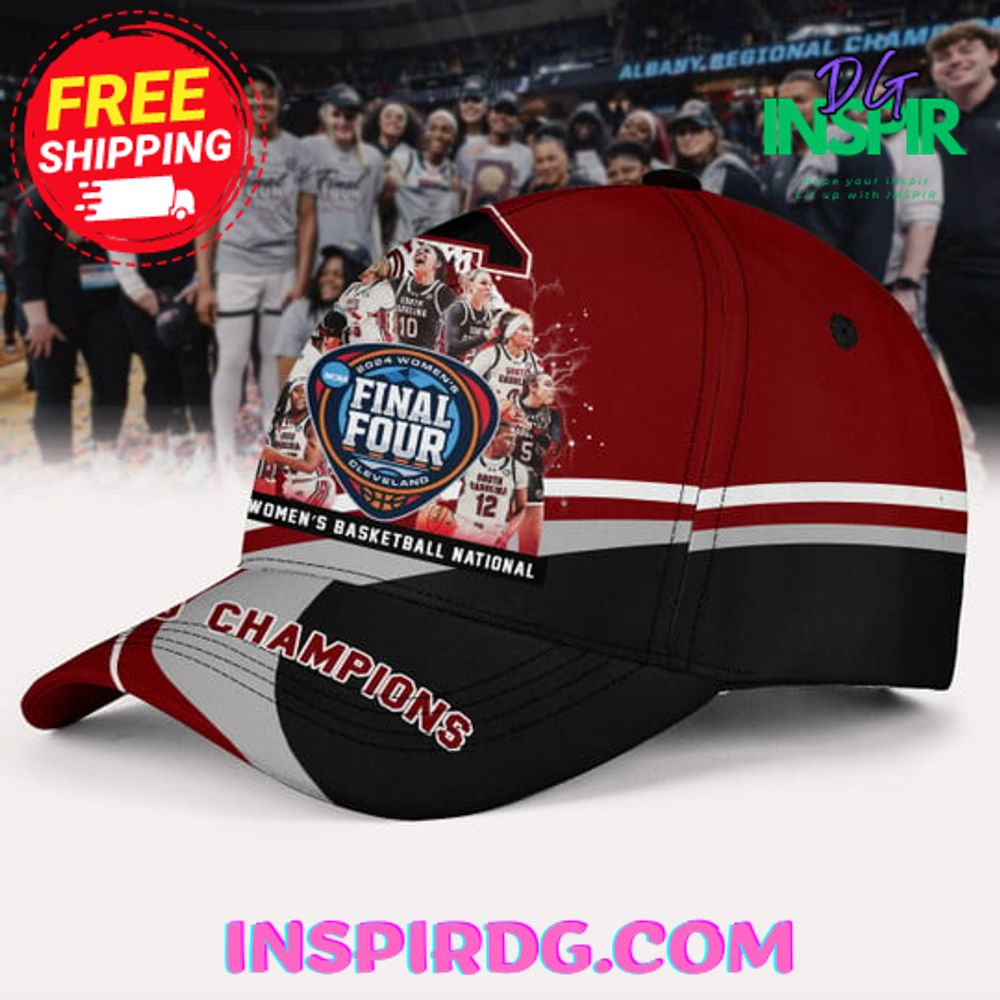 South Carolina Gamecocks 2024 Final Four Ncaa Women'S Basketball National Champions Caps - Image 2