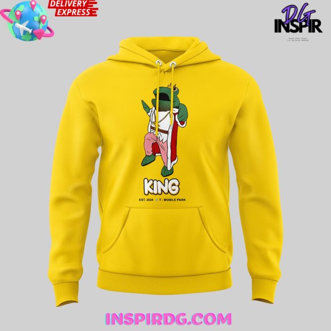 Special Samon Run King Seattle Mariners All Over Print Hoodie - Image 2