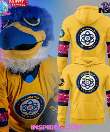 Springfield Thunderbirds Ice-O-Topes 2025 All Over Print Hoodie, 3D Hoodie