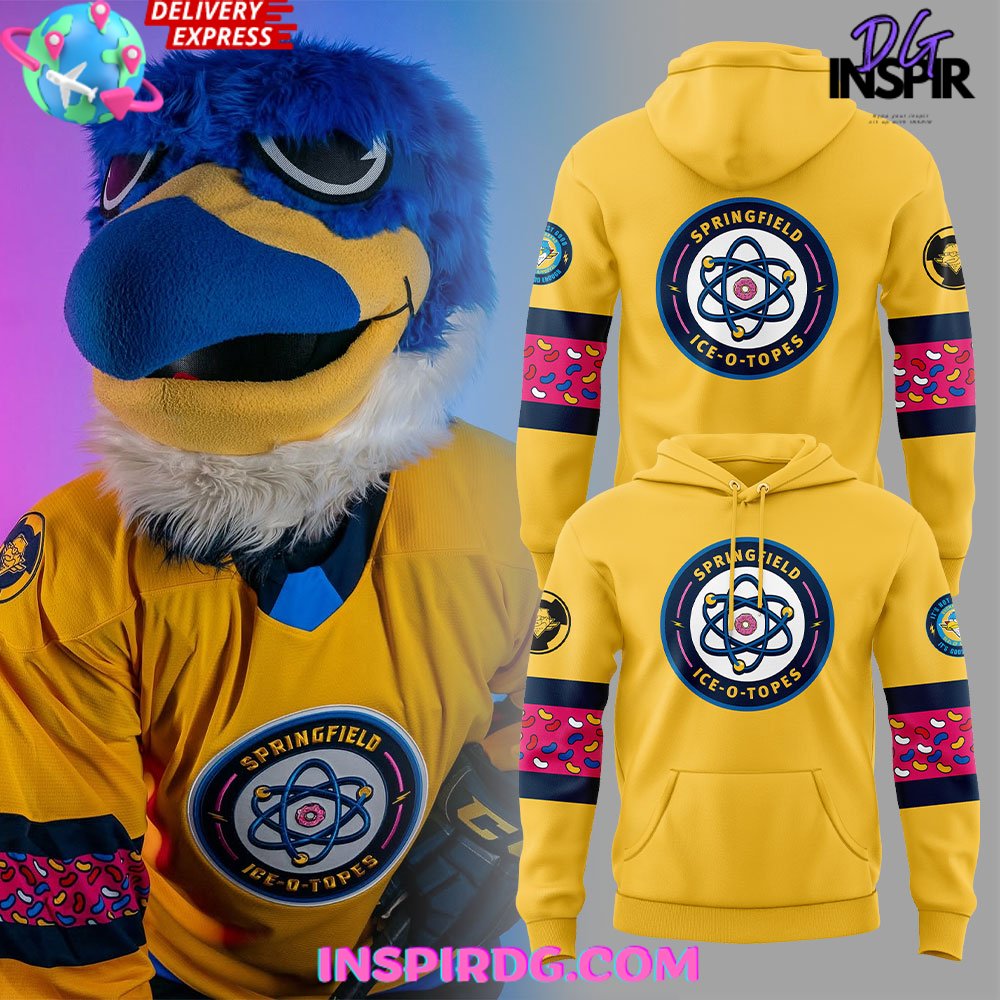 Springfield Thunderbirds Ice-O-Topes 2025 All Over Print Hoodie, 3D Hoodie