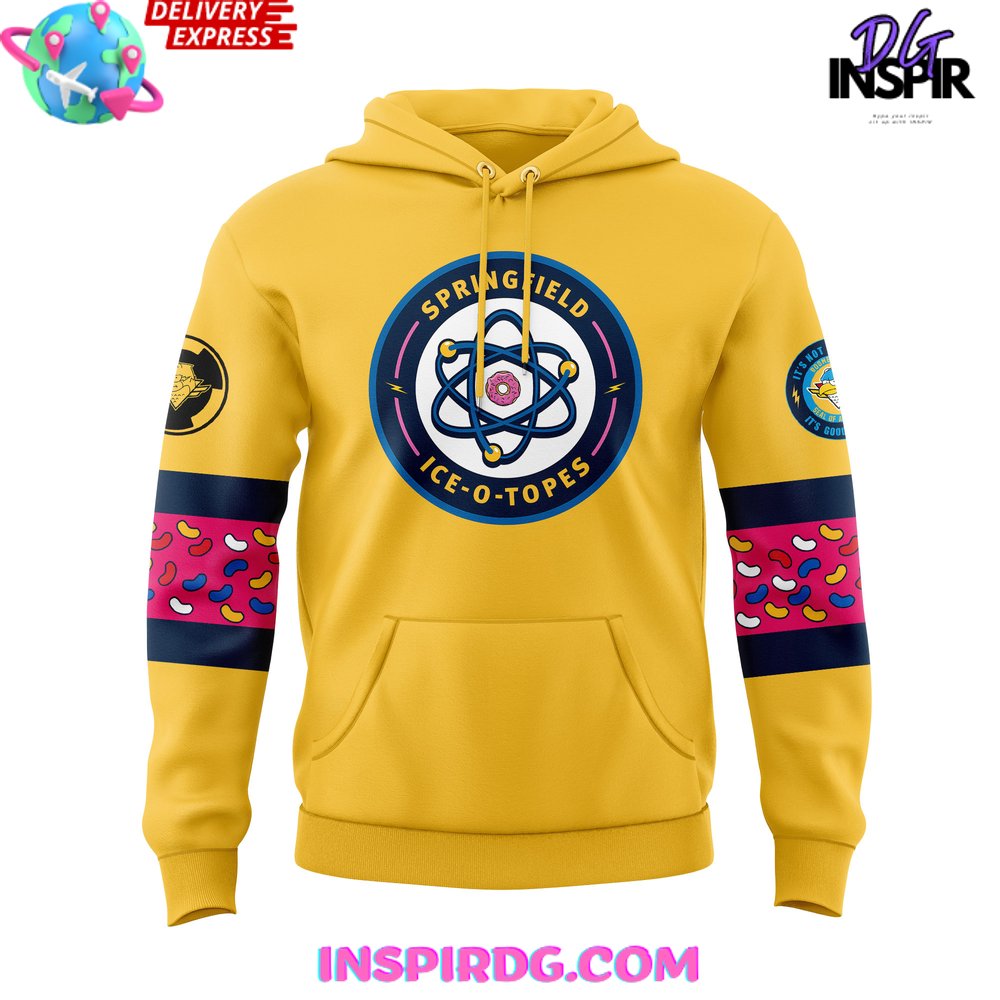 Springfield Thunderbirds Ice-O-Topes 2025 All Over Print Hoodie, 3D Hoodie - Image 2