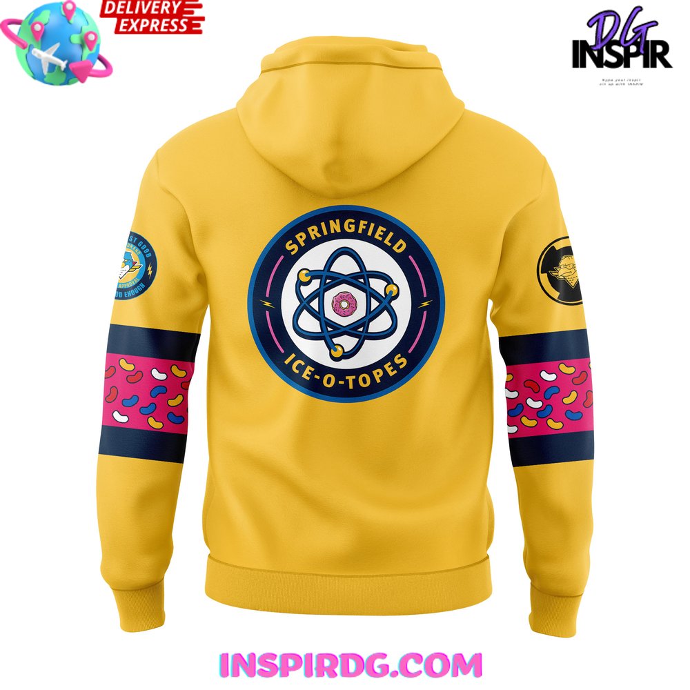 Springfield Thunderbirds Ice-O-Topes 2025 All Over Print Hoodie, 3D Hoodie - Image 3