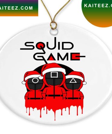 Squid Game Christmas Ornaments
