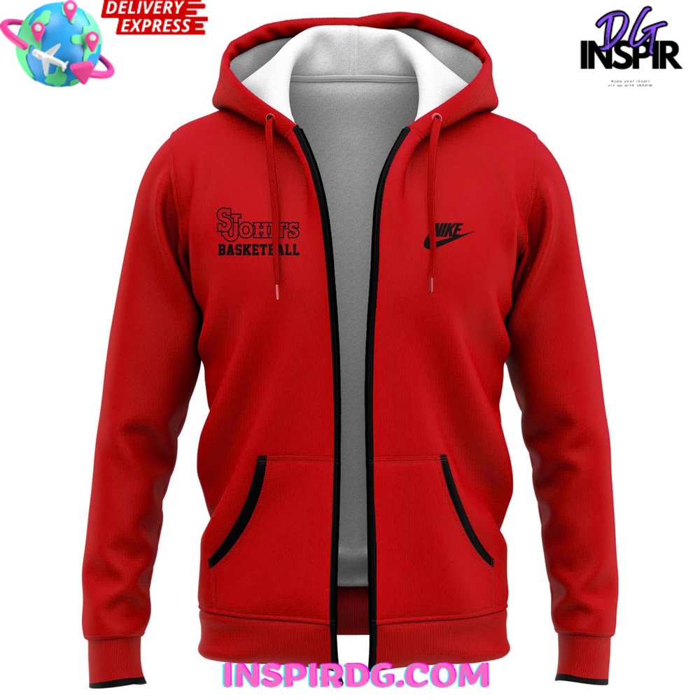 St. John’S Red Storm Basketball 2025 Nike All Over Print Hoodie, 3D Hoodie - Image 5