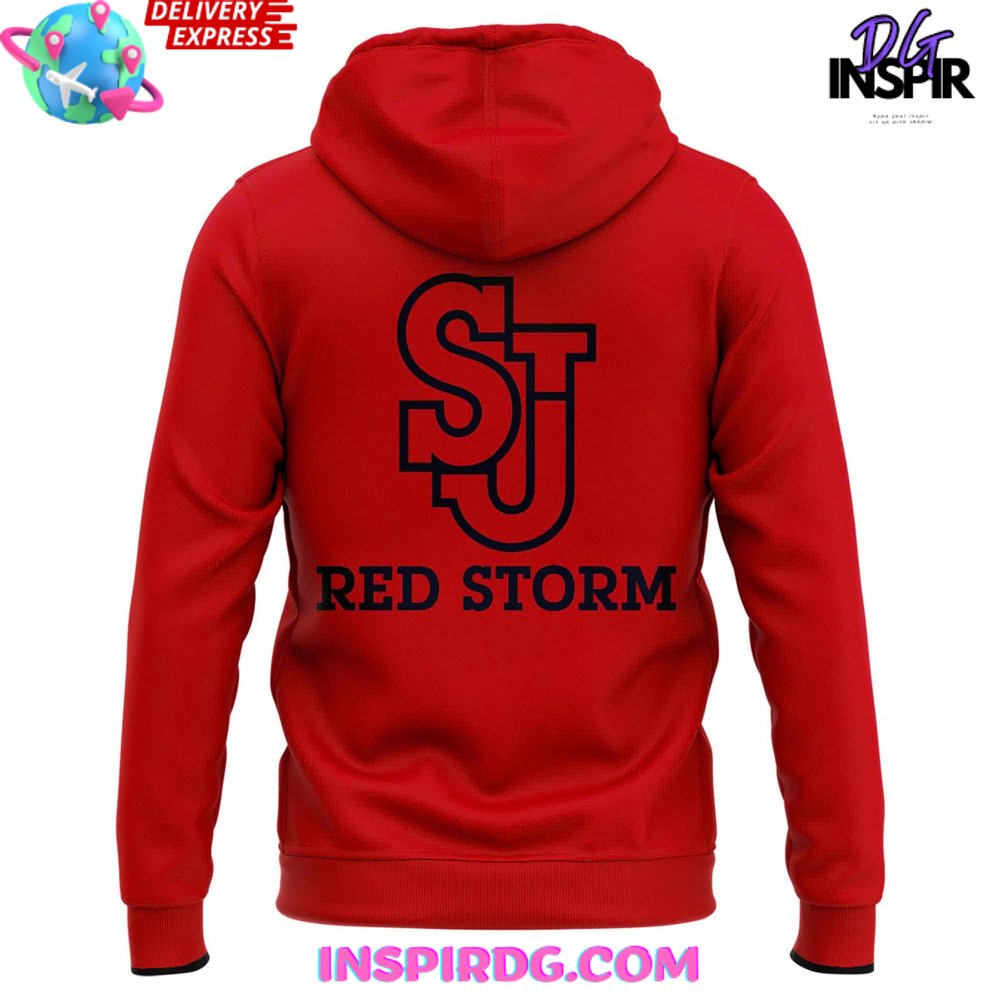 St. John’S Red Storm Basketball 2025 Nike All Over Print Hoodie, 3D Hoodie - Image 6