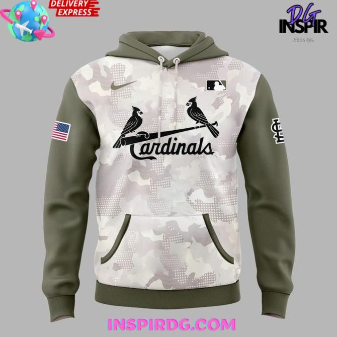 Stylish Armed Forces Day Hoodie  – Cardinals Design, Limited Edition 2025 - Image 2