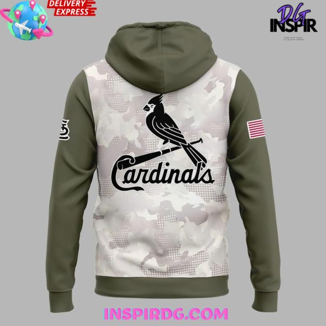 Stylish Armed Forces Day Hoodie  – Cardinals Design, Limited Edition 2025 - Image 3