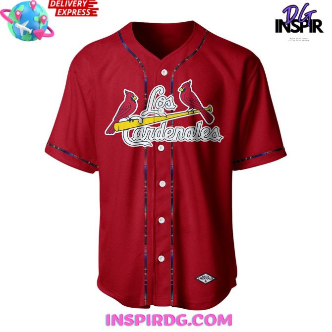 St Louis Cardinals Fiesta Cardenales 2024 Baseball Jersey - Image 2