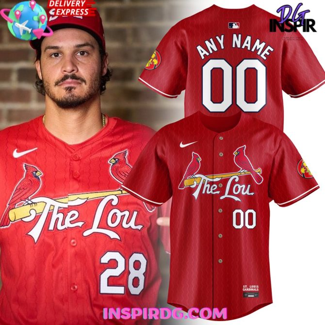 St Louis Cardinals The Lou 2024 Baseball Jersey