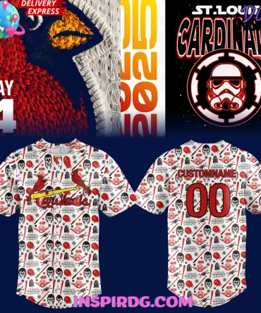 St. Louis Cardinals Mlb X Star Wars Night 2025 Monogram Jersey