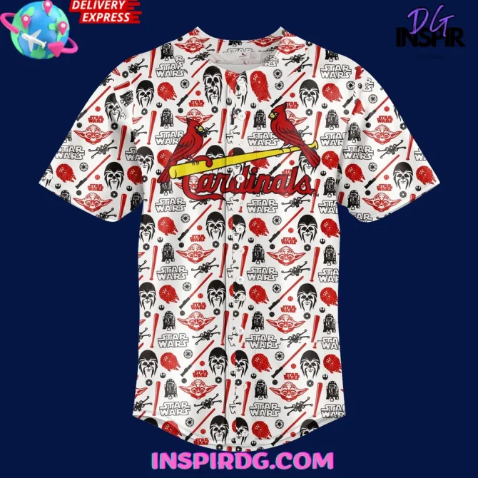 St. Louis Cardinals Mlb X Star Wars Night 2025 Monogram Jersey - Image 2