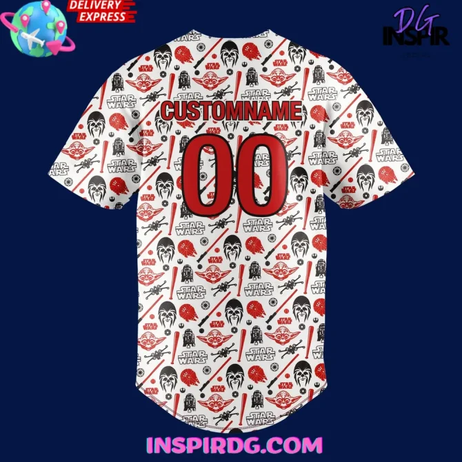 St. Louis Cardinals Mlb X Star Wars Night 2025 Monogram Jersey - Image 3