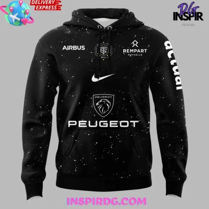 Stade Toulousain X 2025 Esa Space Edition All Over Print Hoodie - Image 2