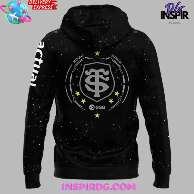 Stade Toulousain X 2025 Esa Space Edition All Over Print Hoodie - Image 3