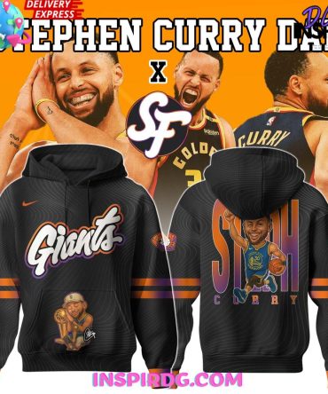 Steph Curry Collab San Francisco Giants Special Edition All Over Print Hoodie