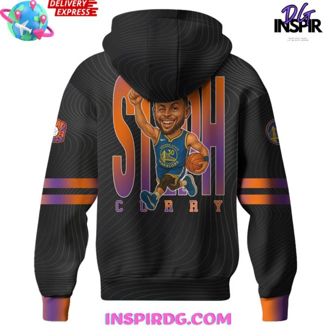 Steph Curry Collab San Francisco Giants Special Edition All Over Print Hoodie - Image 3