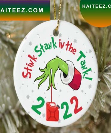 Stink Stank In The Tank  Grinch Decorations Outdoor Ornament