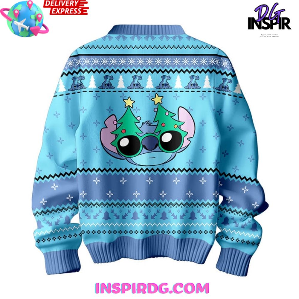 Stitch Ohana Christmas Premium Special Ugly Ugly Christmas Sweater - Image 3