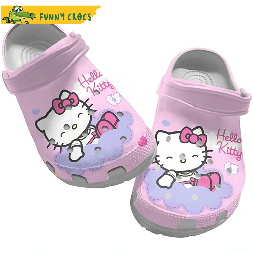 Sting On The Cloud Hello Kitty Crocs Clogs - Discover Comfort And Style Clog Shoes Unisex Clogs Garden Shoes
