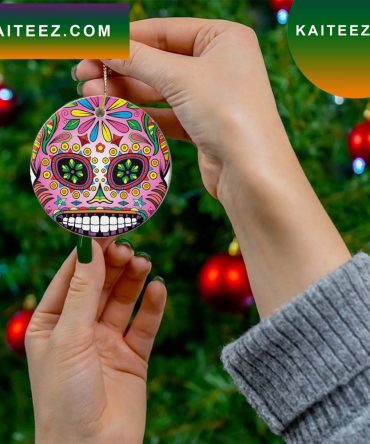 Sugar Skull Christmas Halloween Tree Decor Gift Friends Ornament