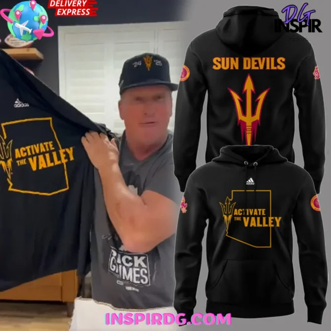 Sun Devil Activate The Valley Special Edition All Over Print Hoodie