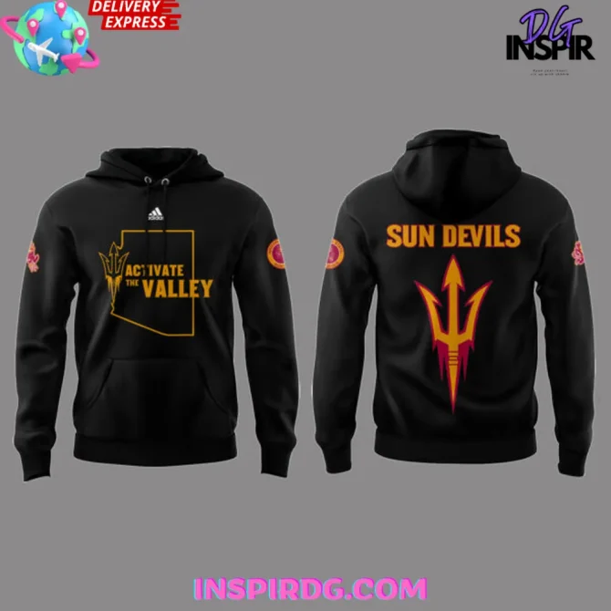 Sun Devil Activate The Valley Special Edition All Over Print Hoodie - Image 2