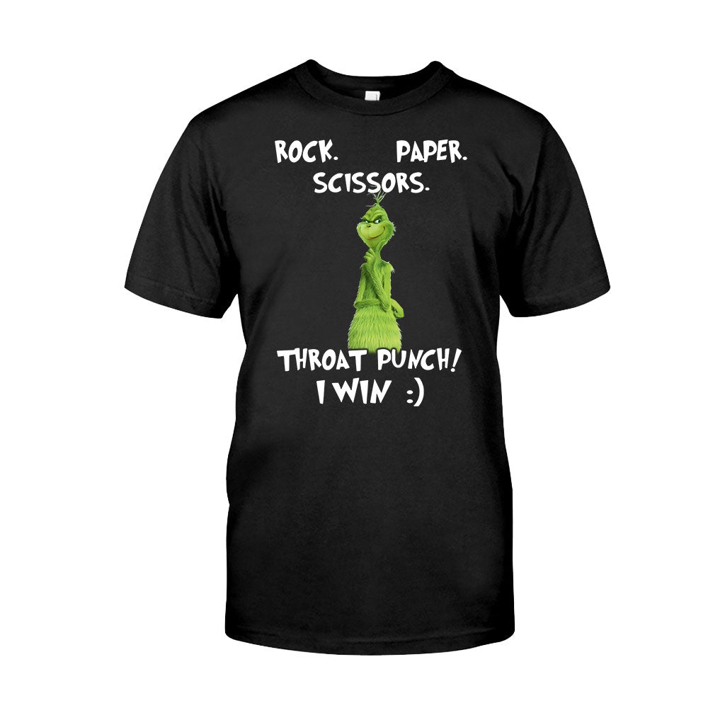 Rock Paper Scissors - T-Shirt And Hoodie 1218 Grinch T Shirt And Hoodie, Tee And Hoodie, Tshirt And Hoodie - Image 5