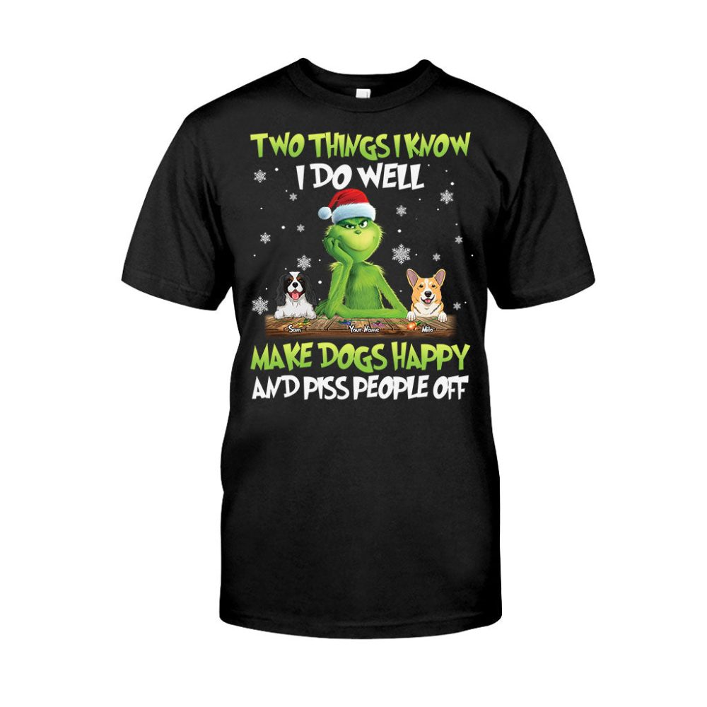Two Things I Know - Personalized Stole Christmas T-Shirt And Hoodie Grinch T Shirt And Hoodie, Tee And Hoodie, Tshirt And Hoodie - Image 4