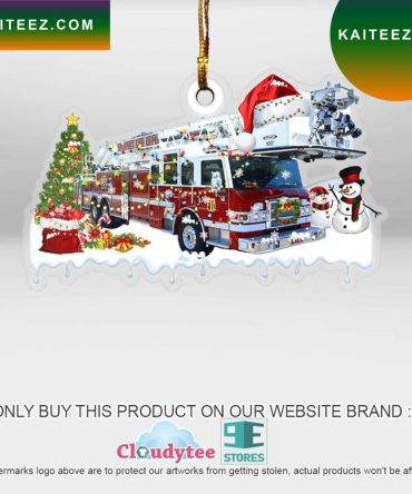 Tolleson Arizona Tolleson Fire Department Christmas Ornament
