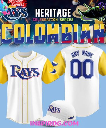 Tampa Bay Rays Colombian Heritage Night 2025 Baseball Jersey