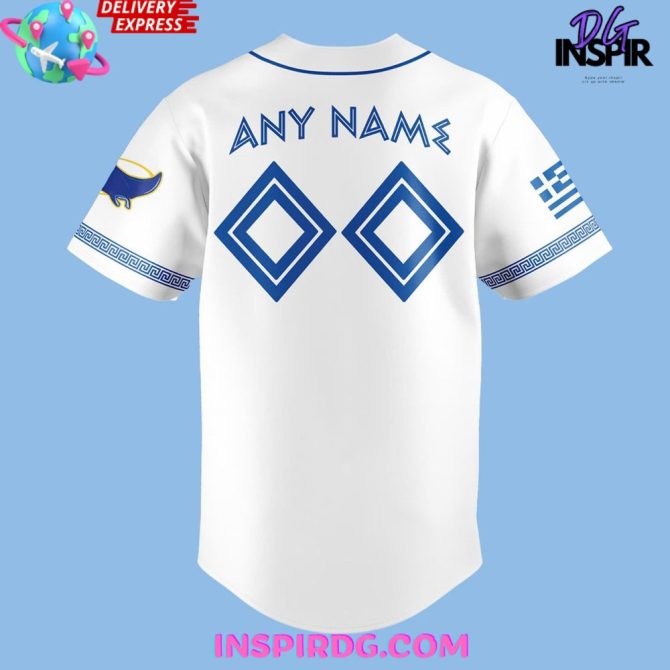 Tampa Bay Rays Greek Heritage Night 2025 Baseball Jersey - Image 3