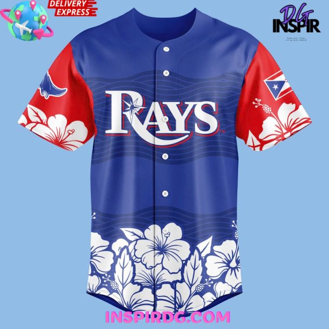 Tampa Bay Rays Puerto Rican Heritage Night 2025 Baseball Jersey - Image 2