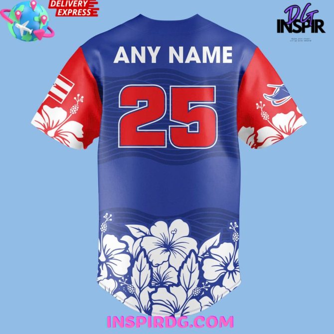 Tampa Bay Rays Puerto Rican Heritage Night 2025 Baseball Jersey - Image 3