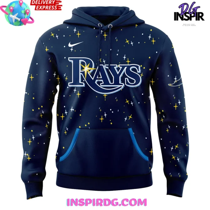 Tampa Bay Rays Up 2025 Nike All Over Print Hoodie - Image 2