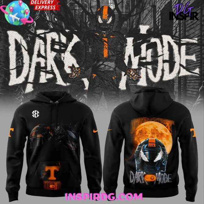Tennessee Football Dark Mode Special All Over Print Hoodie