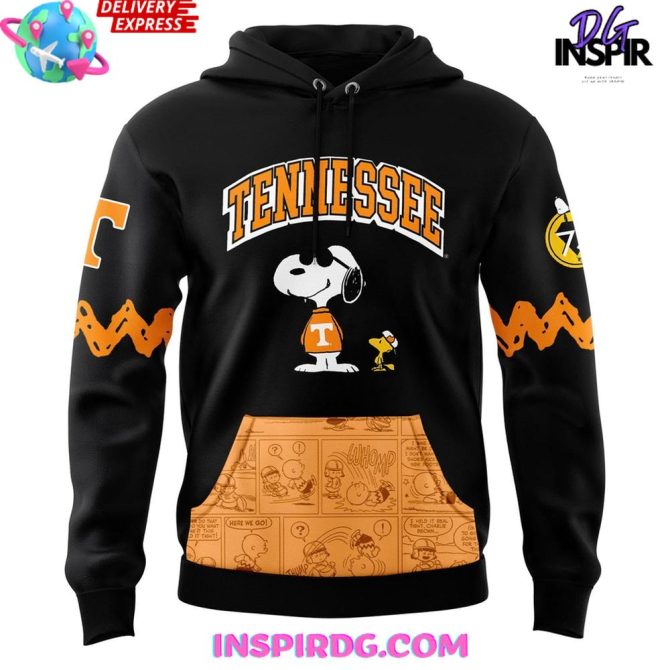 Tennessee Football X Peanuts Night 2025 Hoodie Special Edition - Image 2