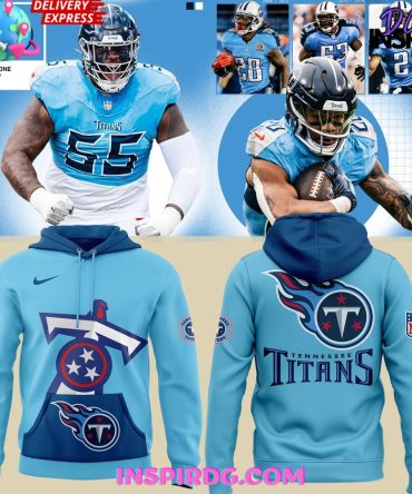 Tennessee Titans Season Home 2025 All Over Print Hoodie