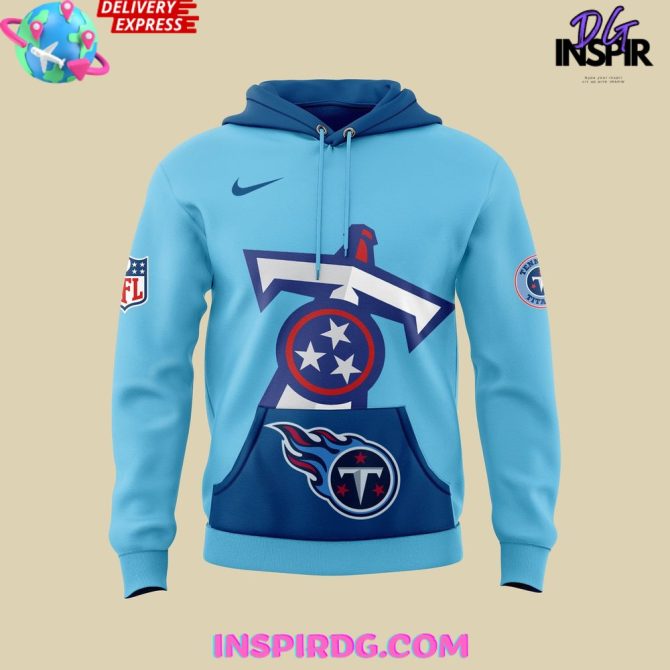Tennessee Titans Season Home 2025 All Over Print Hoodie - Image 2
