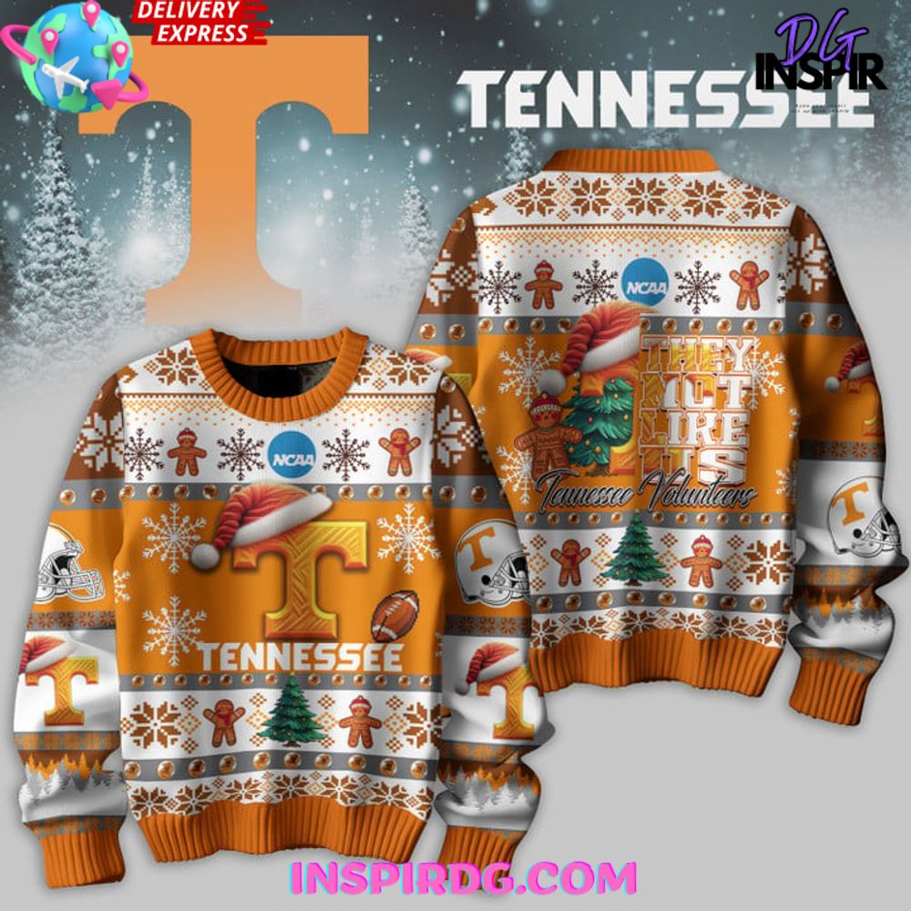 Tennessee Volunteers Christmas Edition Ugly Sweater