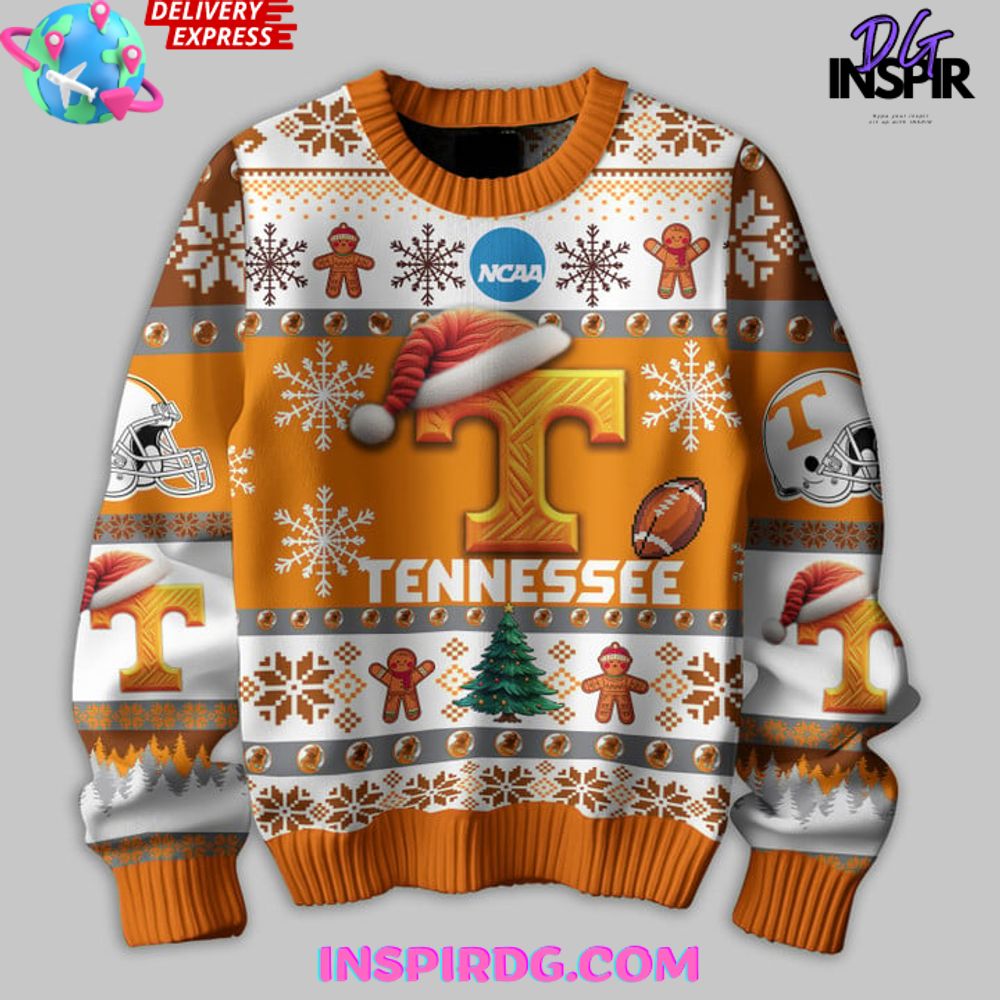 Tennessee Volunteers Christmas Edition Ugly Sweater - Image 3