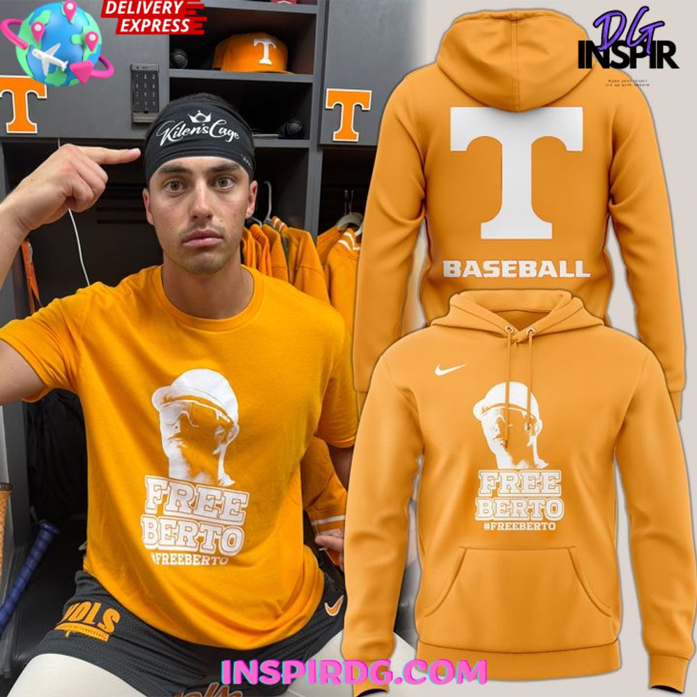 Tennessee Volunteers Free Berto Special All Over Print Hoodie, 3D Hoodie