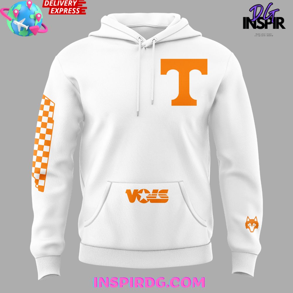 Tennessee Volunteers Neyland Stadium White All Over Print Hoodie, 3D Hoodie - Image 2
