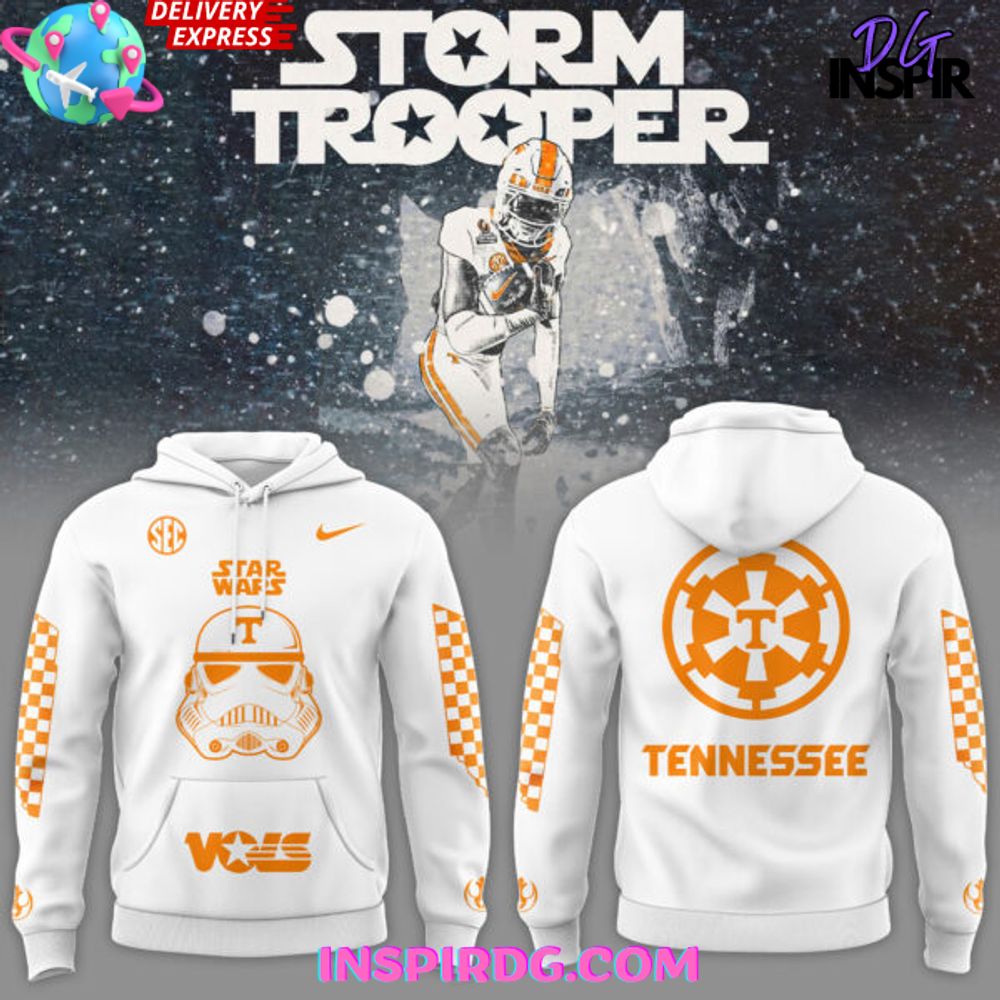 Tennessee Volunteers Storm Trooper Special All Over Print Hoodie, 3D Hoodie