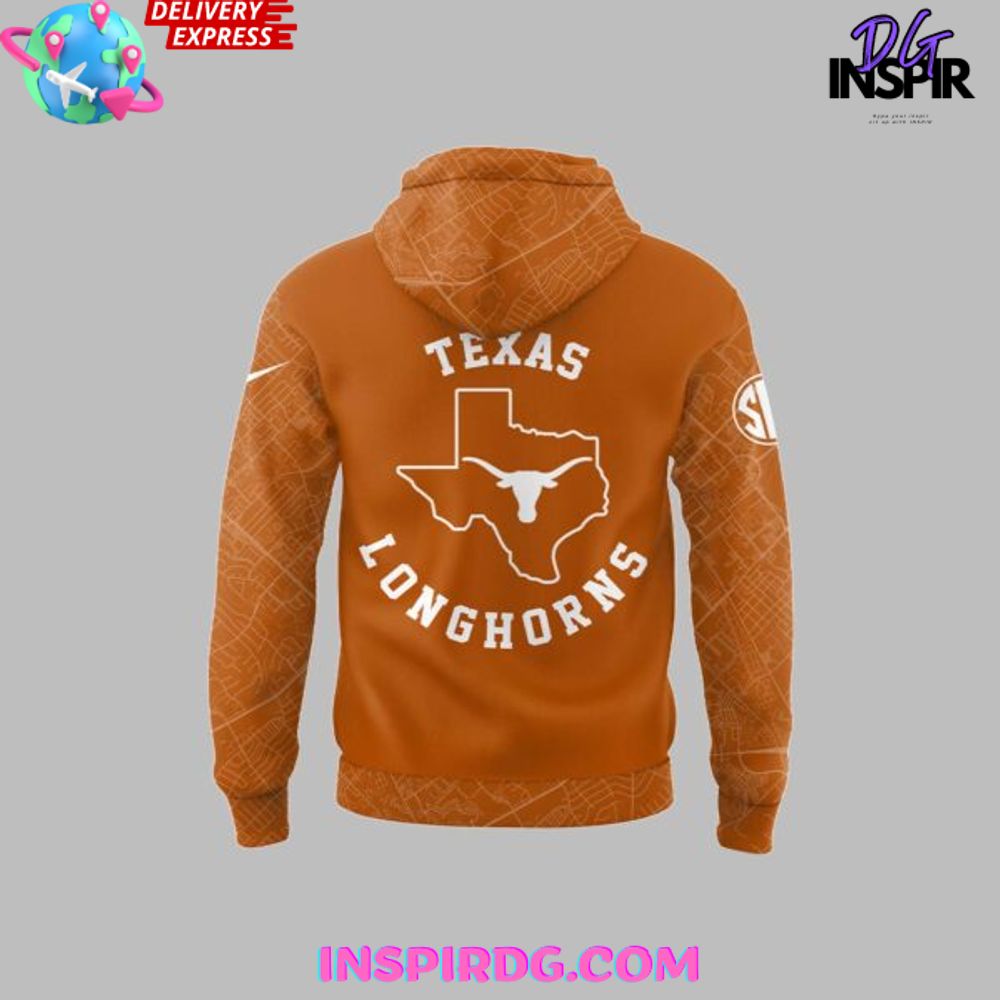 Texas Longhorns Austin Skyline 2025 All Over Print Hoodie, 3D Hoodie - Image 3