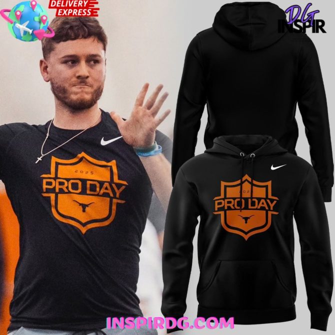 Texas Longhorns Pro Day 2025 All Over Print Hoodie