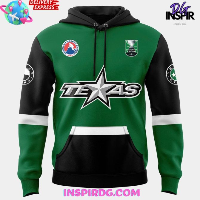 Texas Stars Hockey Hoodie – Ultimate Fan Gear For Game Day - Image 2