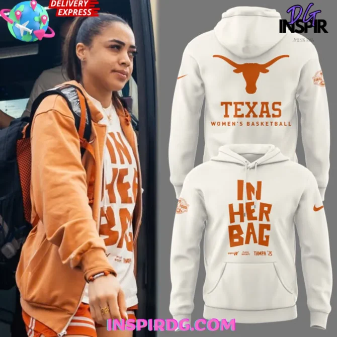Texas Women’S Basketball In Her Bag Special All Over Print Hoodie