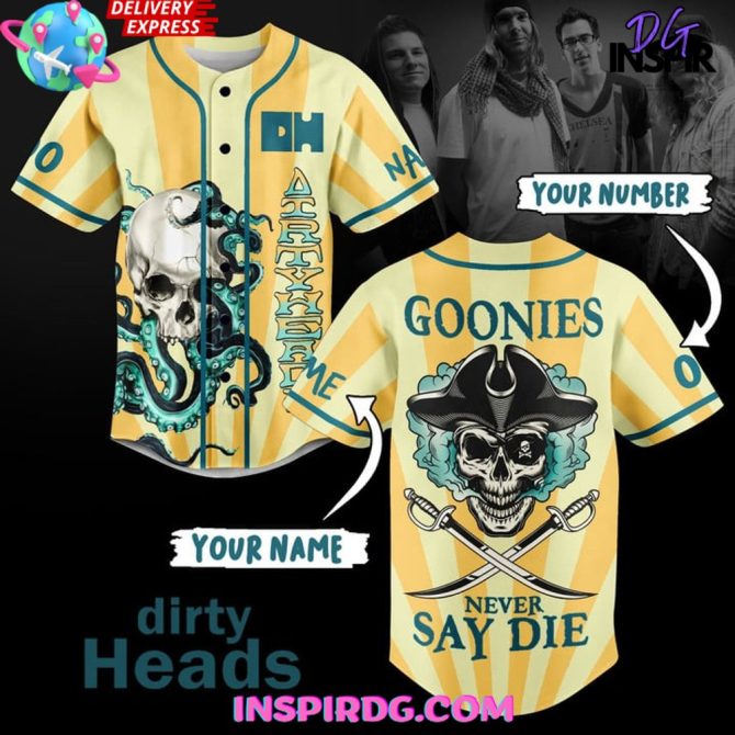 The Dirty Heads Pirates Baseball Jersey
