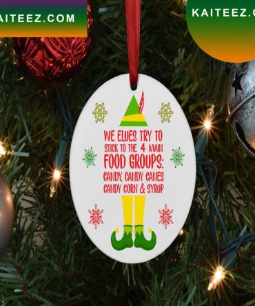 The Elf Funny Decoration Christmas Ornament